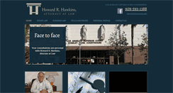 Desktop Screenshot of howardhawkinslaw.com